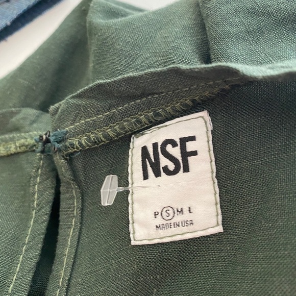 𝅺NSF Isadora Jumpsuit Dolman Short Sleeve Small - Picture 9 of 9